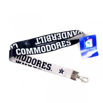 Vanderbilt Merchandise - Series2 - 2Tone Lob Style Lanyards - 12 For $24.00