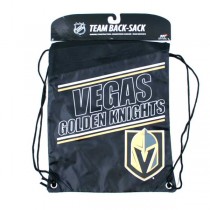 Las Vegas Golden Knights Bags - Incline Cinch Sacks - 2 For $10.00