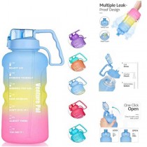 VPal Water Bottles - Motivational 64OZ - BIG HANDLE Style - Colors May Not Be As Pictured - 12 For $60.00