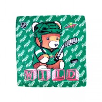 Minnesota Wild Rally Towels - 15"x15" The Bear Style - 6 For $21.00