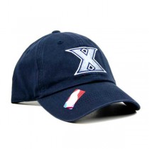Xavier University Caps - Blue Classic X Logo - 2 For $10.00
