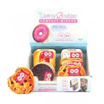 Yummy Boutique Products - Assorted Compact Mirrors - 48 For $32.64